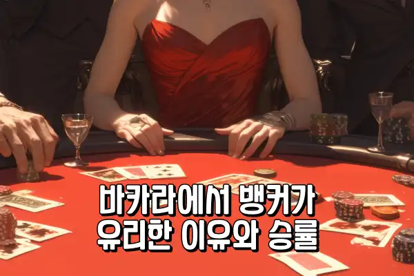 바카라에서 뱅커가 유리한 이유와 승률 바카라에서 뱅커가 유리한 이유와 승률