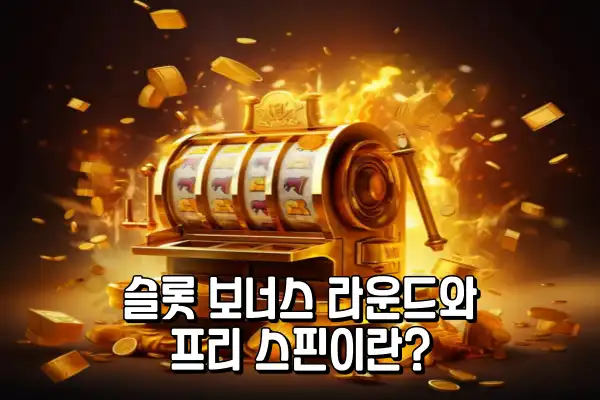슬롯 보너스 라운드와 프리 스핀이란?